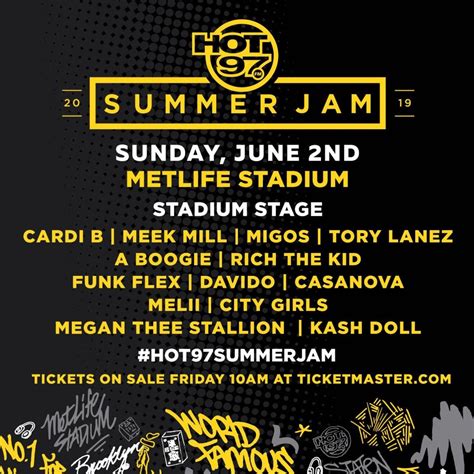 Summer jam cleveland 2023 lineup James T